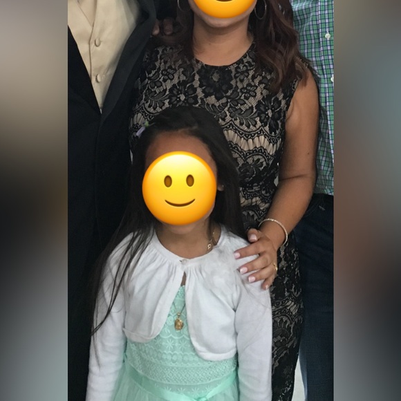 BLACK LACE DRESS - Picture 2 of 2